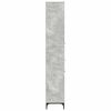 vidaXL Badezimmerschrank mit Schubladen Beton Grau 31,5 x 33 x 190 cm