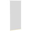 vidaXL Verdunkelungsrollo 124,4 x 230 cm, Stoffbreite 120 cm, Beige