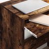 vidaXL Schreibtisch Ger&auml;ucherte Eiche 77,5 x 43 x 79 cm Holzwerkstoff