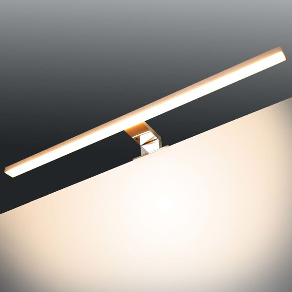 vidaXL Spiegelleuchte 8 W Warmwei&szlig;