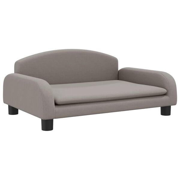 vidaXL Kindersofa Taupe 70x45x30 cm Stoff