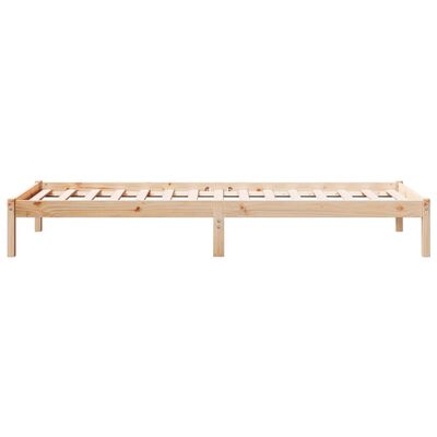 vidaXL Massivholzbett Extra Lang ohne Matratze 80x210 cm Kiefernholz