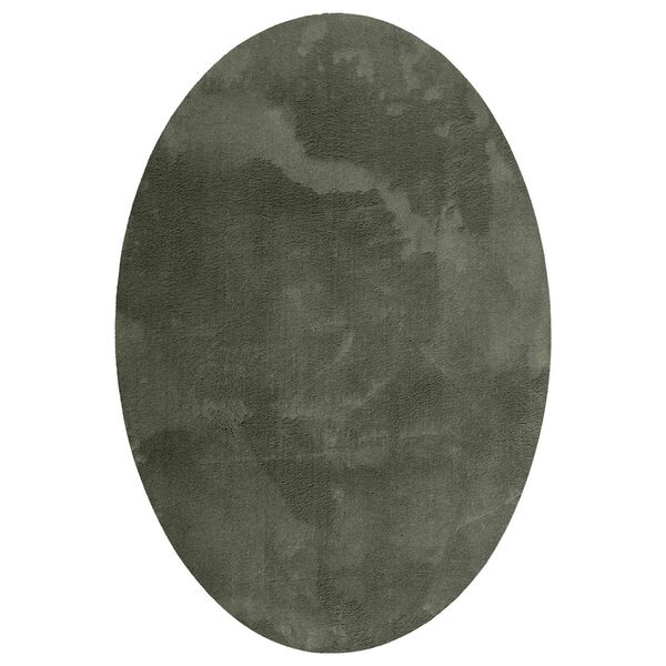 vidaXL Teppich HUARTE Waldgr&uuml;n 170 x 120 cm 100 %Polyester