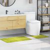 vidaXL Anti-Rutsch Badematten-Set 2 pcs Gr&uuml;n PP