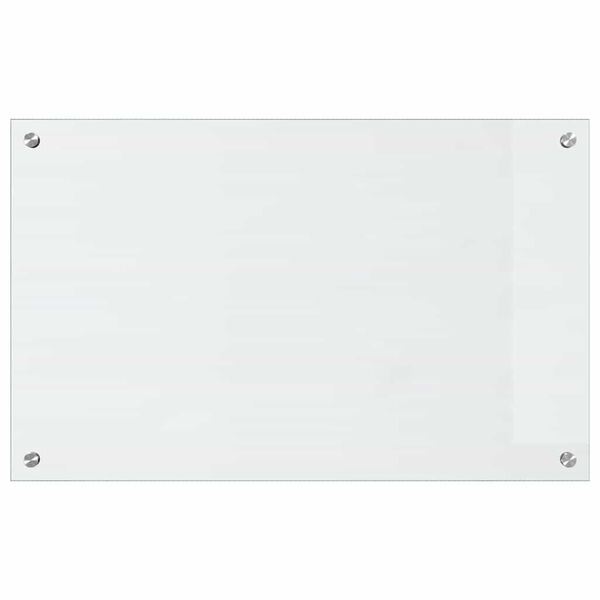 vidaXL Küchenrückwand Transparent 80 x 50 cm Gehärtetes Glas