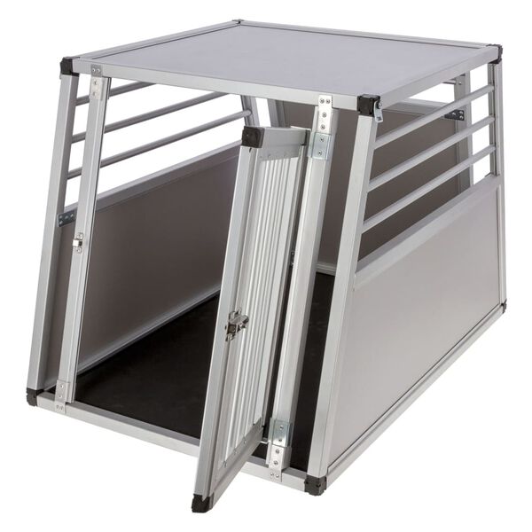 Kerbl Hunde-Transportbox Barry 92x65x65,5 cm Aluminium