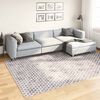 vidaXL Teppich Waschbar 190x300 cm Mehrfarbig Rutschfest