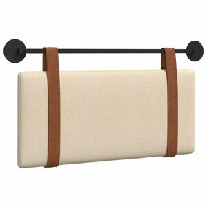 vidaXL H&auml;ngevorderseite Wandmontiert Creme 90 x 55 x 5 cm Antikes PU