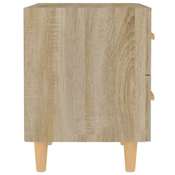 vidaXL Nachttisch Sonoma-Eiche 40x35x47,5 cm