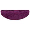 vidaXL Stufenmatten 15 Stk. 65x21x4 cm Violett Halbrund Gro&szlig;