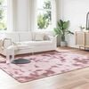 vidaXL Teppich Shaggy Hochflor NAVARRA Altrosa 200x290 cm Polyester