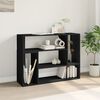 vidaXL TV-Schr&auml;nke 2 Stk. Schwarz 100x30x50 cm Holzwerkstoff