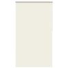 vidaXL Verdunkelungsrollo Cremewei&szlig; 140x210cm Stoffbreite 136,6cm