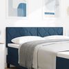 vidaXL Kopfteil Blau 160 cm Stoff