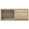 vidaXL TV-Schrank Sonoma-Eiche 60x31x25,5 cm Holzwerkstoff