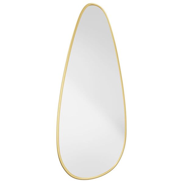 vidaXL Wandspiegel Golden 60x25 cm