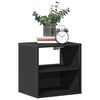 vidaXL Wand-Nachttisch Schwarz 40x31x39,5 cm
