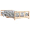 vidaXL Kinderbett 90x200 cm Massivholz Kiefer
