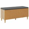 vidaXL Flurbank mit Kissen mit Speicher Sonoma-Eiche 60 x 38 x 46 cm