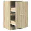 vidaXL Apothekerschrank Sonoma-Eiche 40x41x77,5 cm Holzwerkstoff
