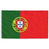 vidaXL Flagge Portugals mit Mast 6,08 m Aluminium