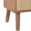 vidaXL Beistellschrank mit 4 Schubladen Braun 34,5x30x74,5 cm MDF