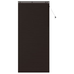 vidaXL Venezianische Jalousie Dunkelbraun 100 x 250 cm 35 mm