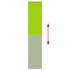 vidaXL Verdunkelungsrollo Gr&uuml;n 50x230 cm Stoffbreite 45,7 cm Polyester