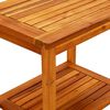 vidaXL Couchtisch 50x35x45 cm Massivholz Akazie