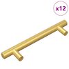 vidaXL Schrankgriff 12 Stk. Gold 150 mm Edelstahl