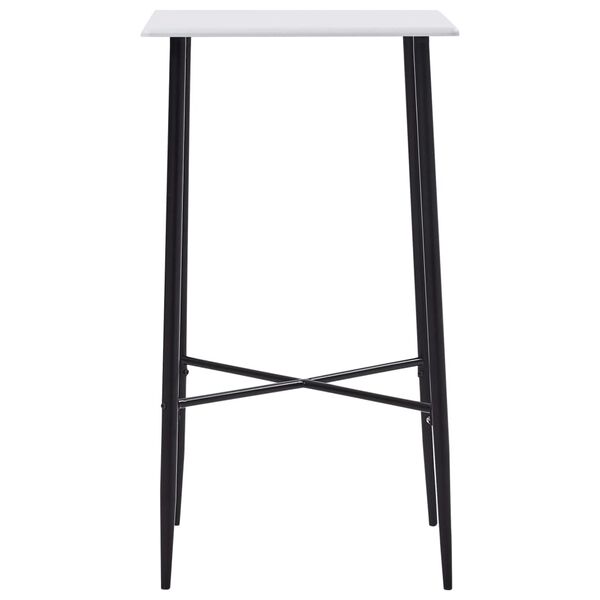 vidaXL 5-tlg. Bar-Set Stoff Schwarz