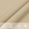 vidaXL Sonnensegel Oxford-Gewebe Rechteckig 3x5 m Beige