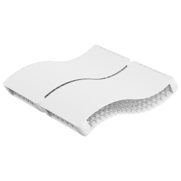 vidaXL Matratze Bonnell-Federkern Mittel 200x200 cm