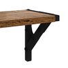 vidaXL Wandregale 2 pcs Altholz 80 x 15 x 15,5 cm Holzwerkstoff