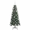 vidaXL K&uuml;nstlicher Weihnachtsbaum mit 150 LEDs mit St&auml;nder Gr&uuml;n 150 cm