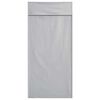 vidaXL Au&szlig;enstuhl Handt&uuml;cher 2 pcs Grau 130 x 60 cm