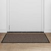 vidaXL Fu&szlig;matte Braun 60x90 cm