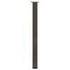 vidaXL Bartischbeine 4 Stk. Naturstahl 110-112 cm Stahl