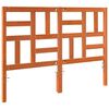 vidaXL Bettkopfteil Wachsbraun 145,5 x 4 x 104 cm Massives Kiefernholz