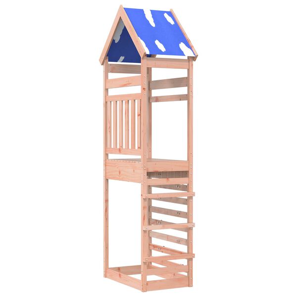 vidaXL Spielturm Braun 52,5 x 85 x 265 cm Massives Douglasienholz
