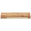 vidaXL Schweberegal 60x20x4 cm Massivholz Akazie &Ouml;lbehandelt