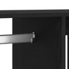 vidaXL Kleiderschrank Schwarze Eiche 80 x 40 x 110 cm Holzwerkstoff