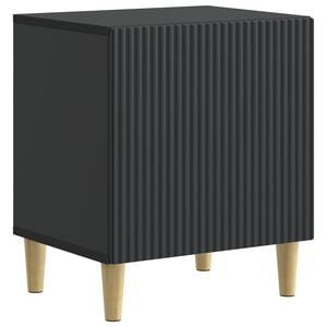 vidaXL Nachttisch Schwarz 43 x 34,5 x 50 cm Holzwerkstoff