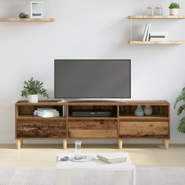 vidaXL TV-Schr&auml;nk Altholz 150 x 30 x 45 cm Holzwerkstoff