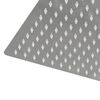 vidaXL Regenbrause Edelstahl 304 40x30 cm Rechteckig