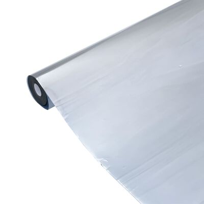 vidaXL Sonnenschutzfolien 3 Stk. Statisch Reflektierend Silbern PVC