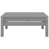vidaXL 9-tlg. Garten-Lounge-Set Grau Kiefer Massivholz