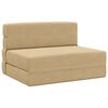 vidaXL Klappsofa Bett Gr&uuml;n Grau 70 x 72 x 60 cm Stoff