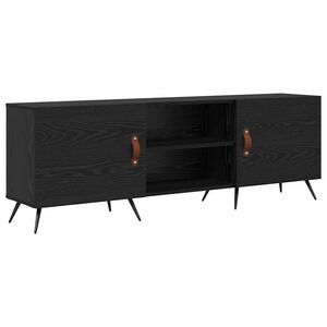 vidaXL TV-Schr&auml;nk Schwarz Eichen-Optik 150 x 30 x 50 cm Holzwerkstoff