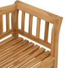 vidaXL Bank Braun 120 x 53,5 x 85 cm Massivholz Teak
